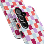 Colourful Checkered Phone Case