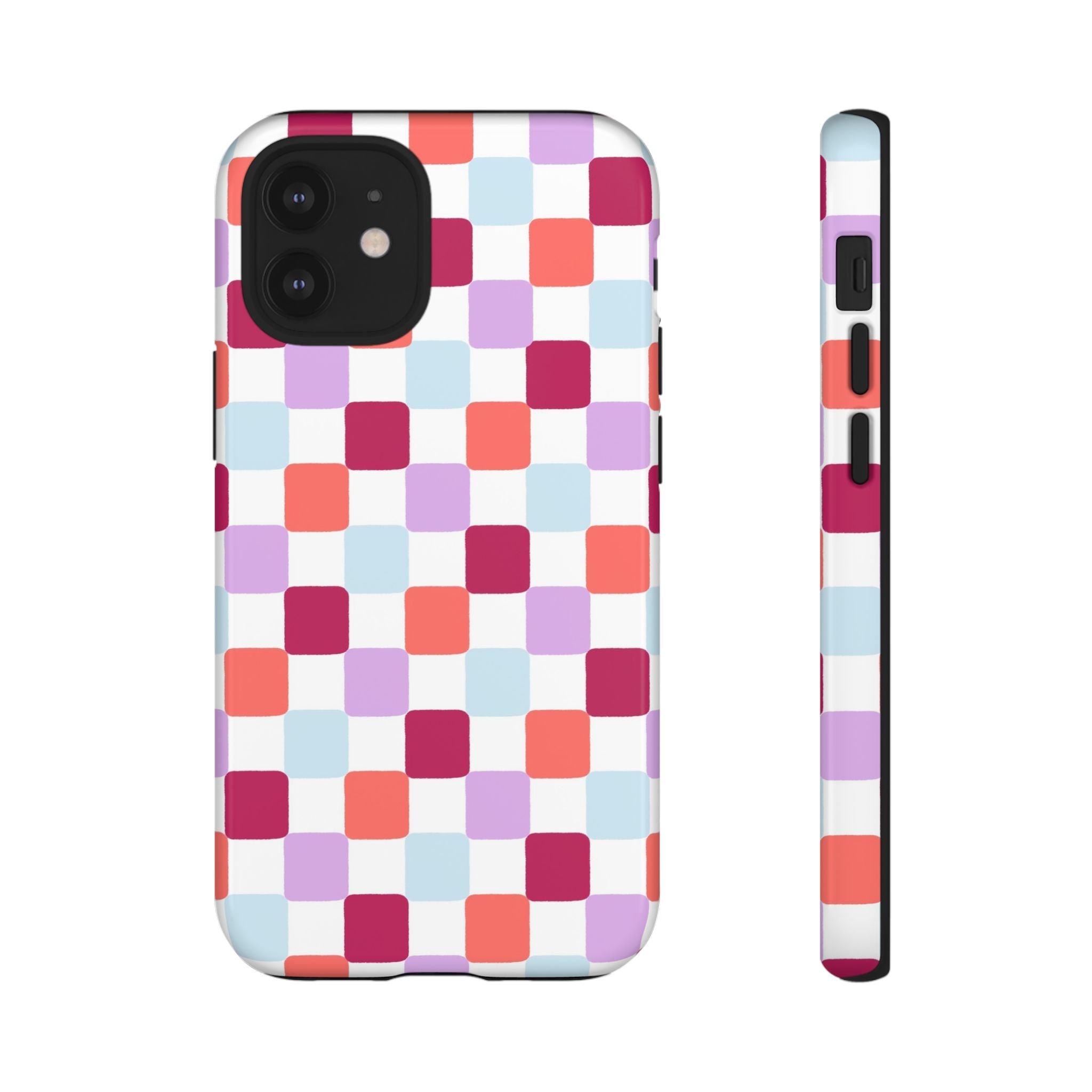 Colourful Checkered Phone Case