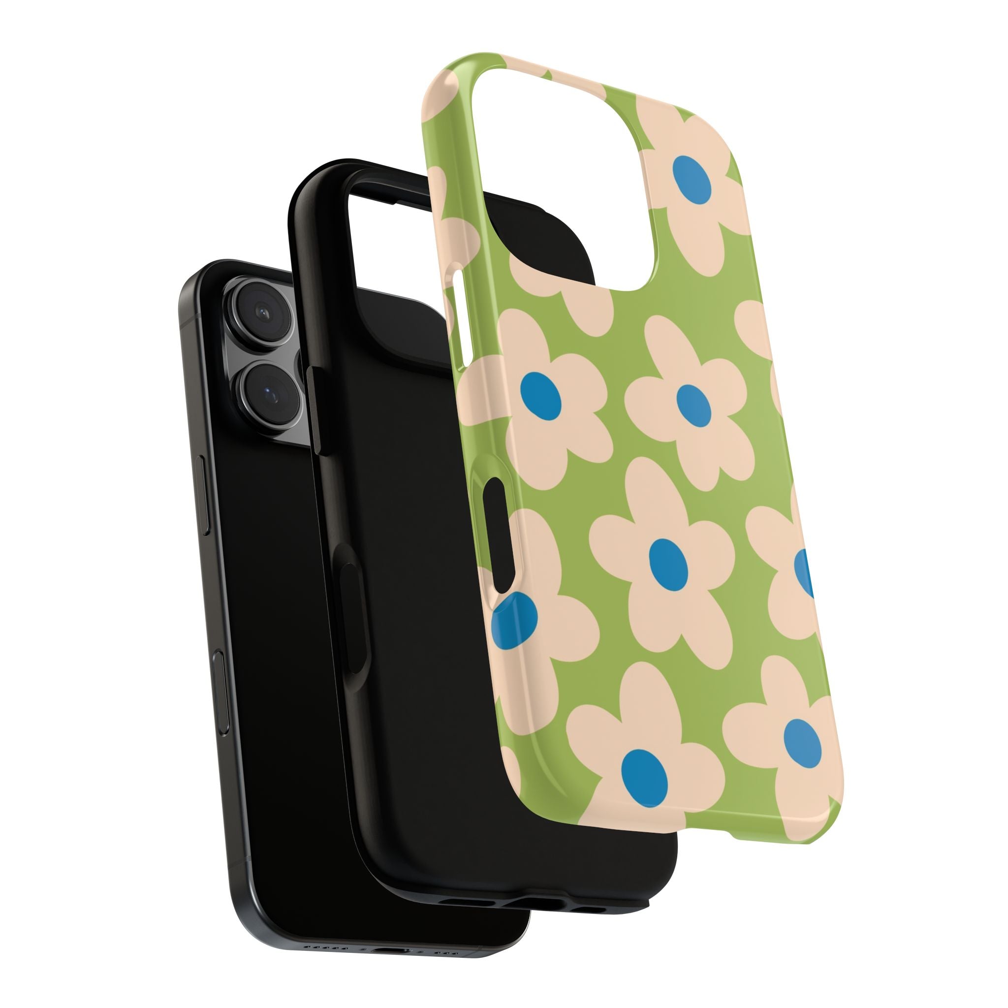 Cute Pastel Floral Phone Case in Sage Green – Go Weekend Mode Cute Pastel Floral Phone Case in Sage Green – Go Weekend Mode