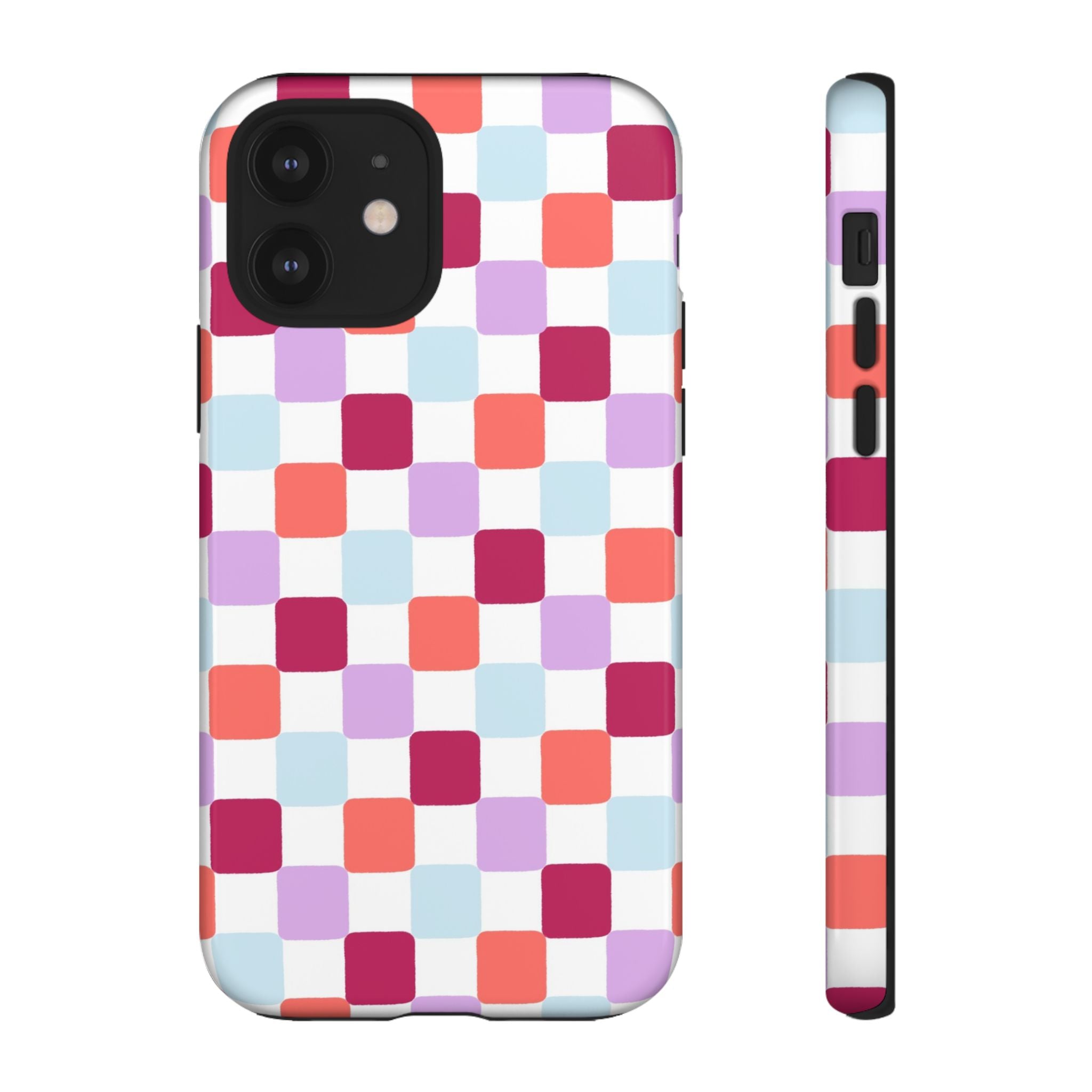 Colourful Checkered Phone Case