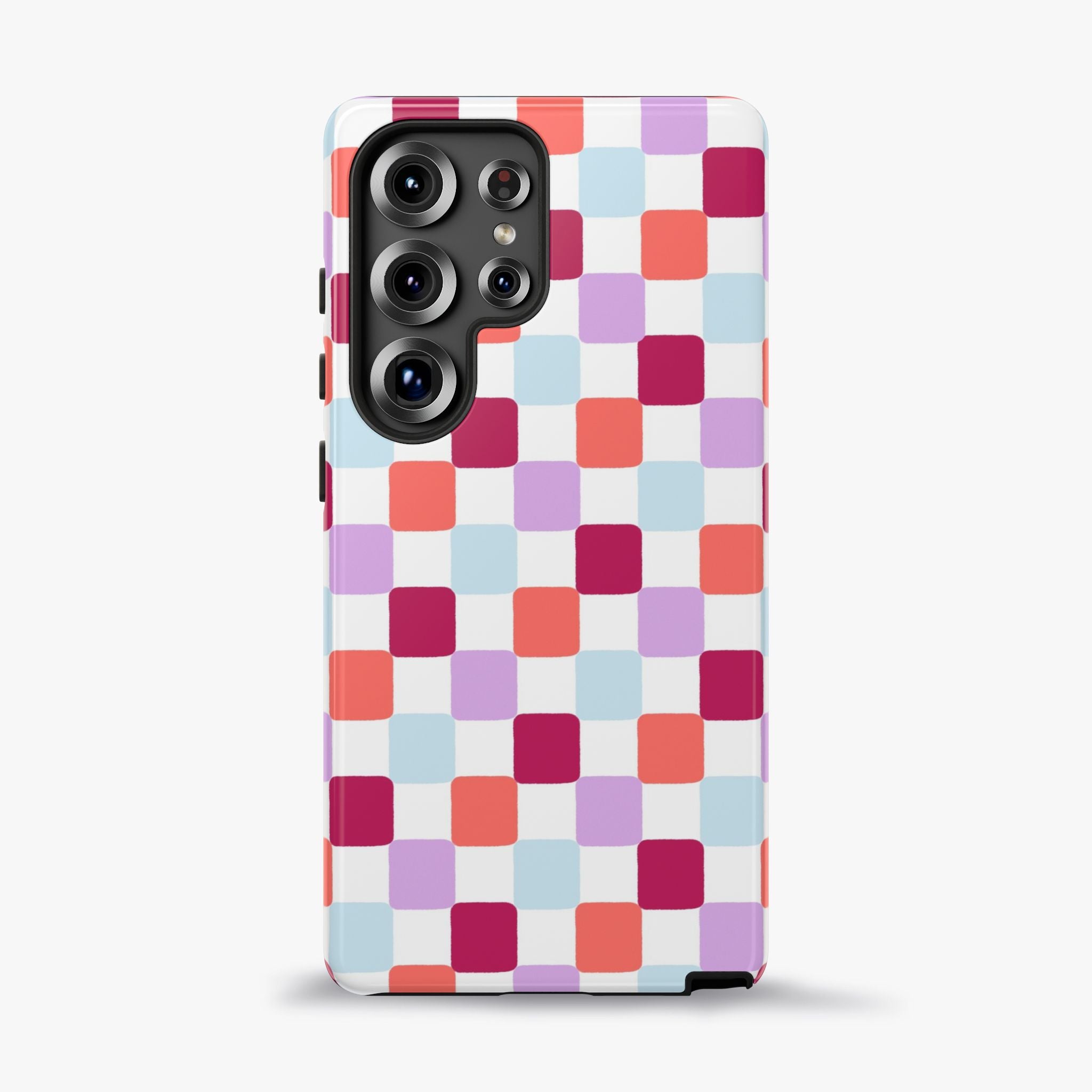 Colourful Checkered Phone Case