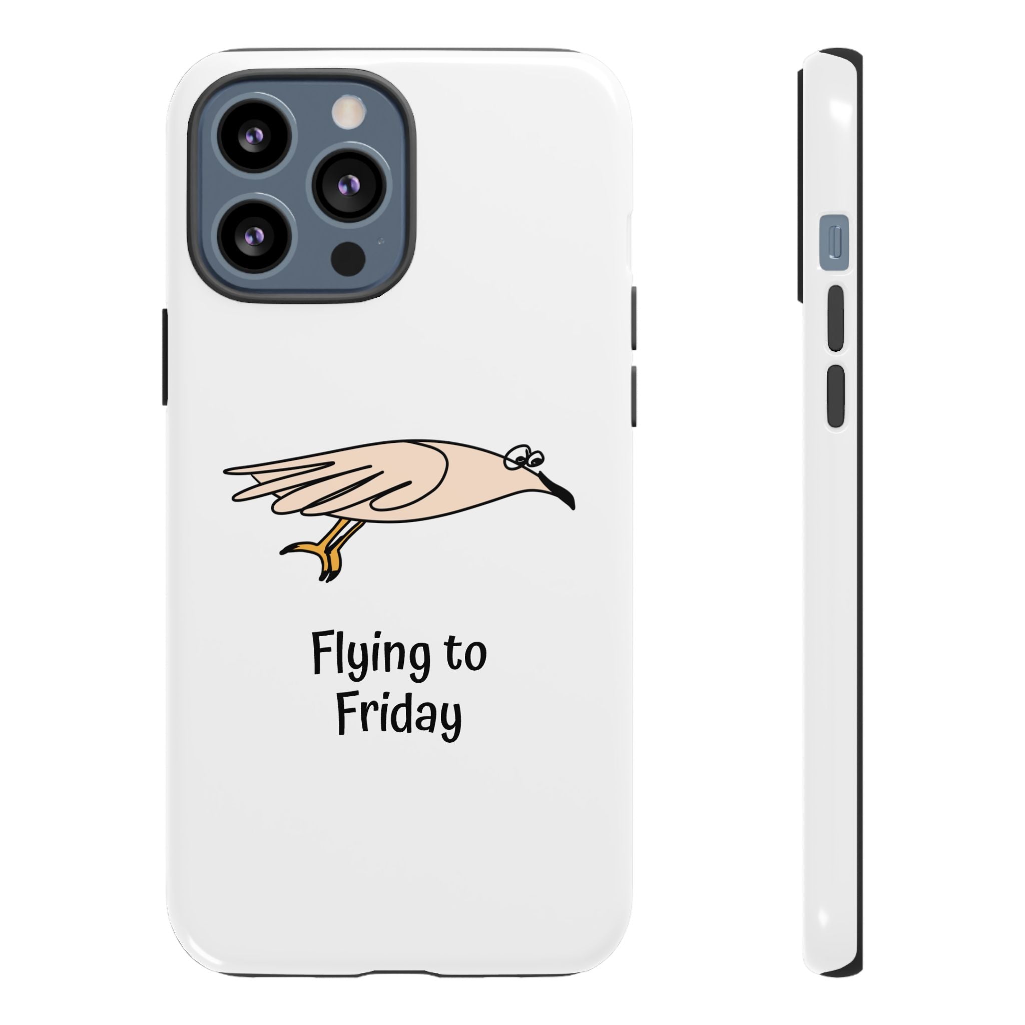 Flying to Friday Bird Phone Case