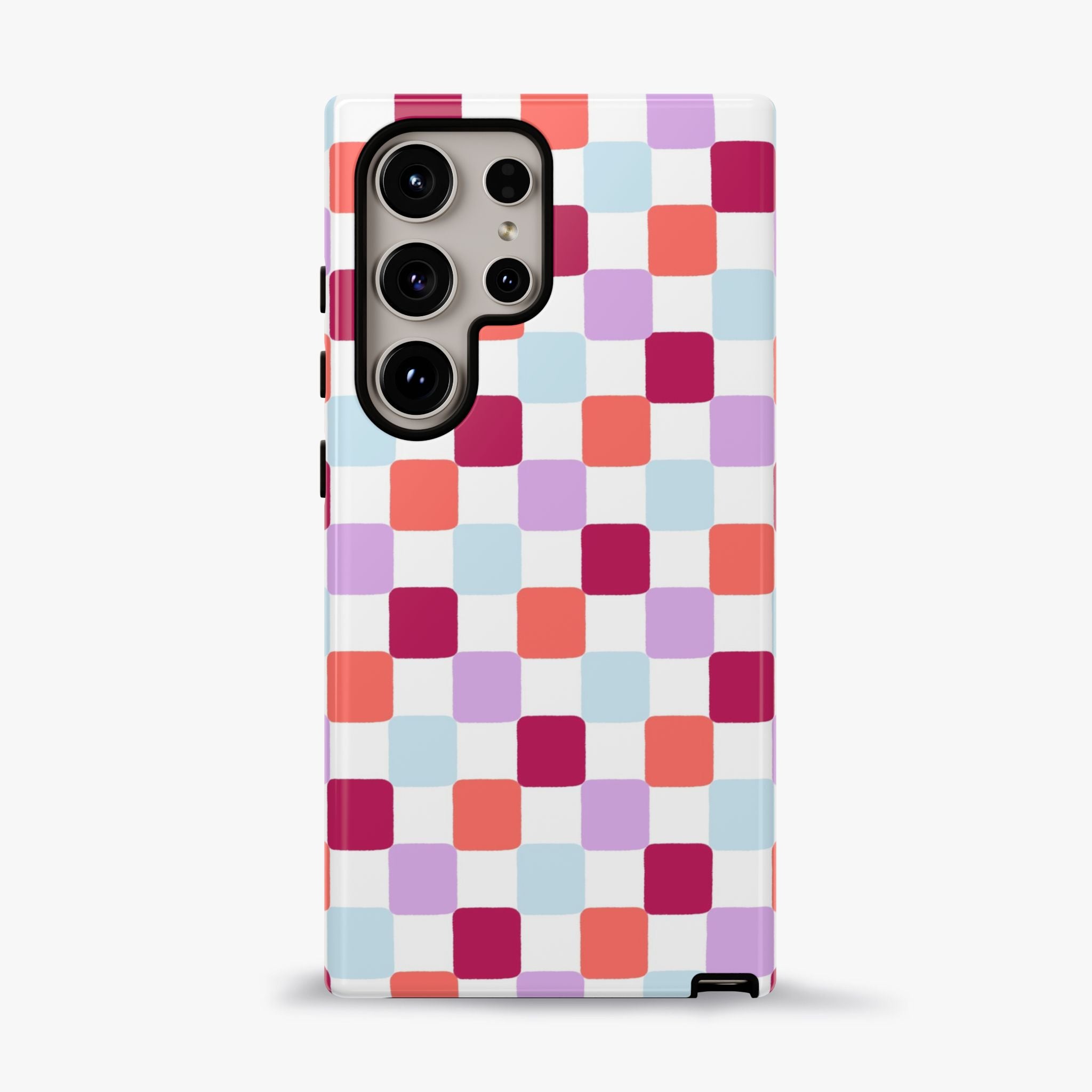 Colourful Checkered Phone Case