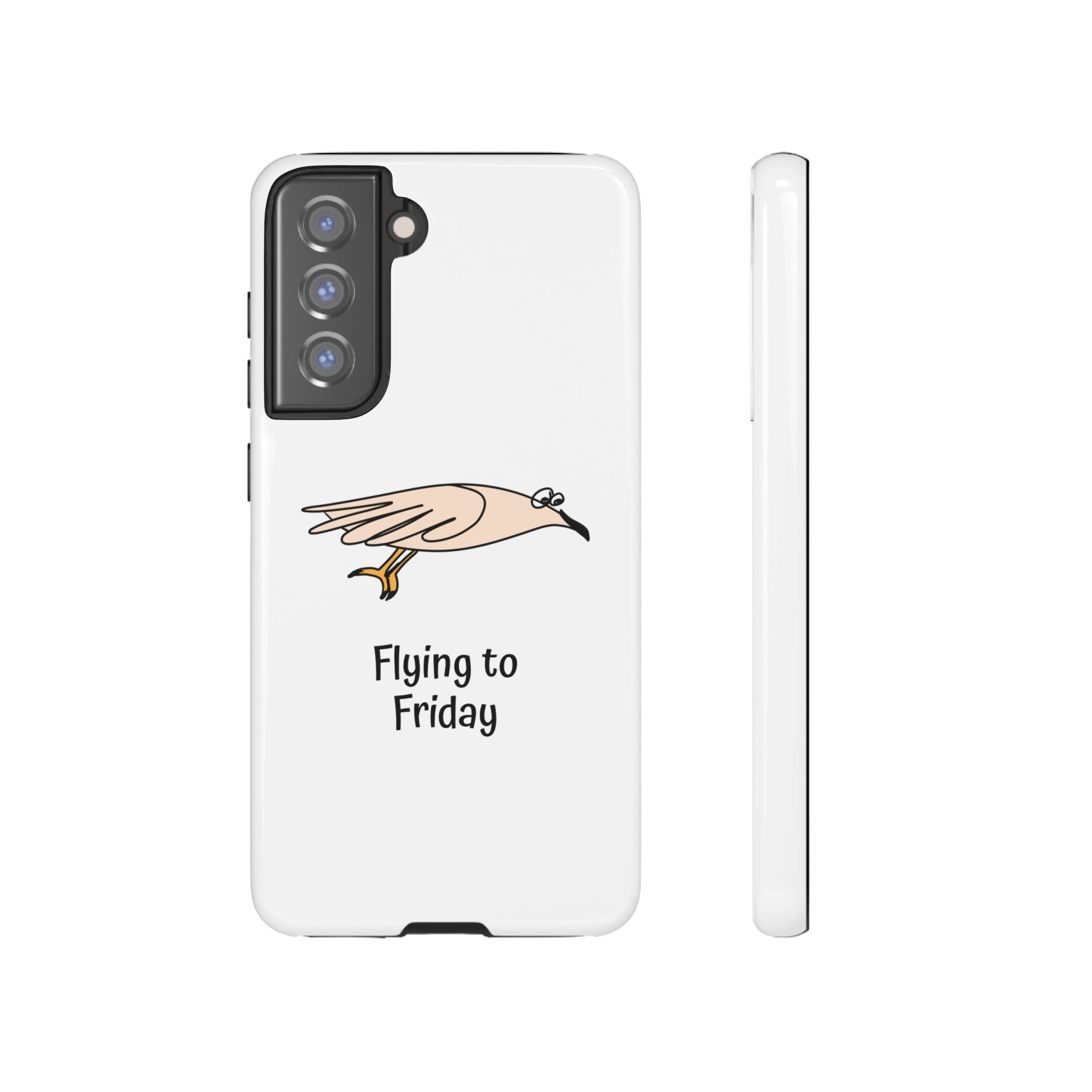 Flying to Friday Bird Phone Case