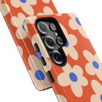 Tropical Beach Flowers Orange Phone Case