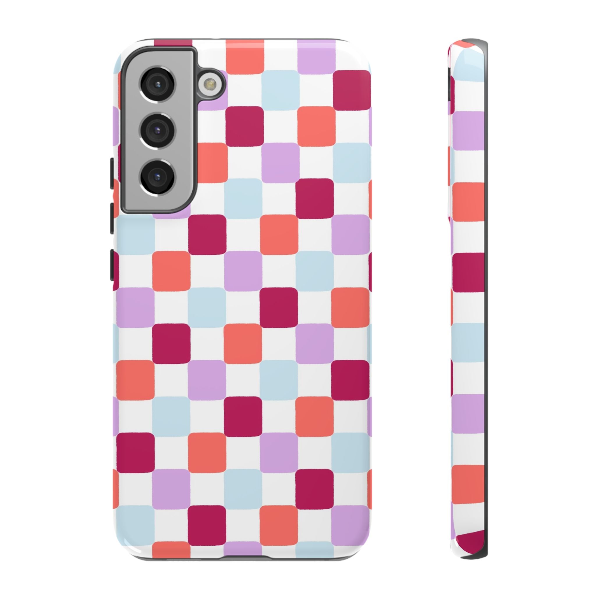 Colourful Checkered Phone Case