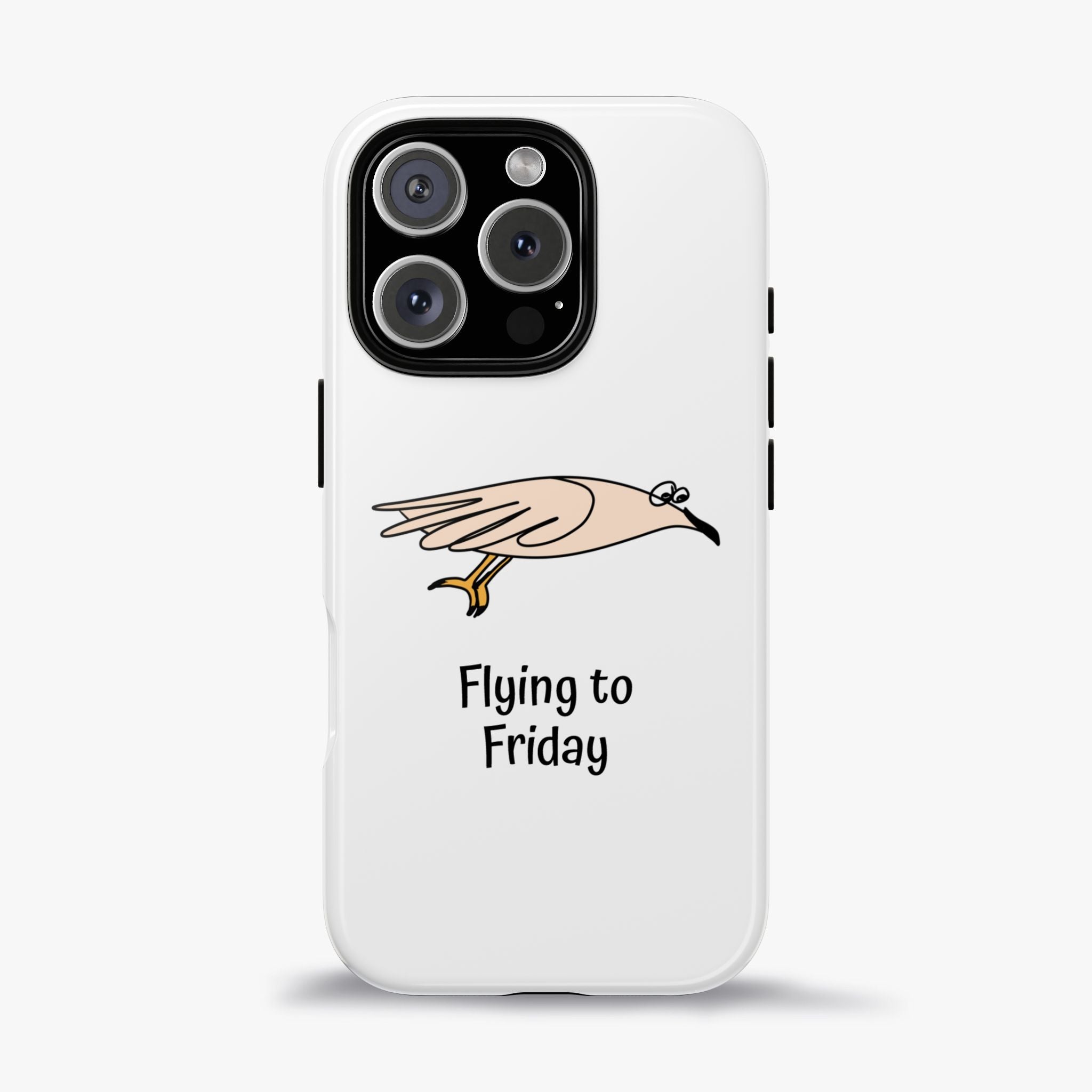 Flying to Friday Bird Phone Case