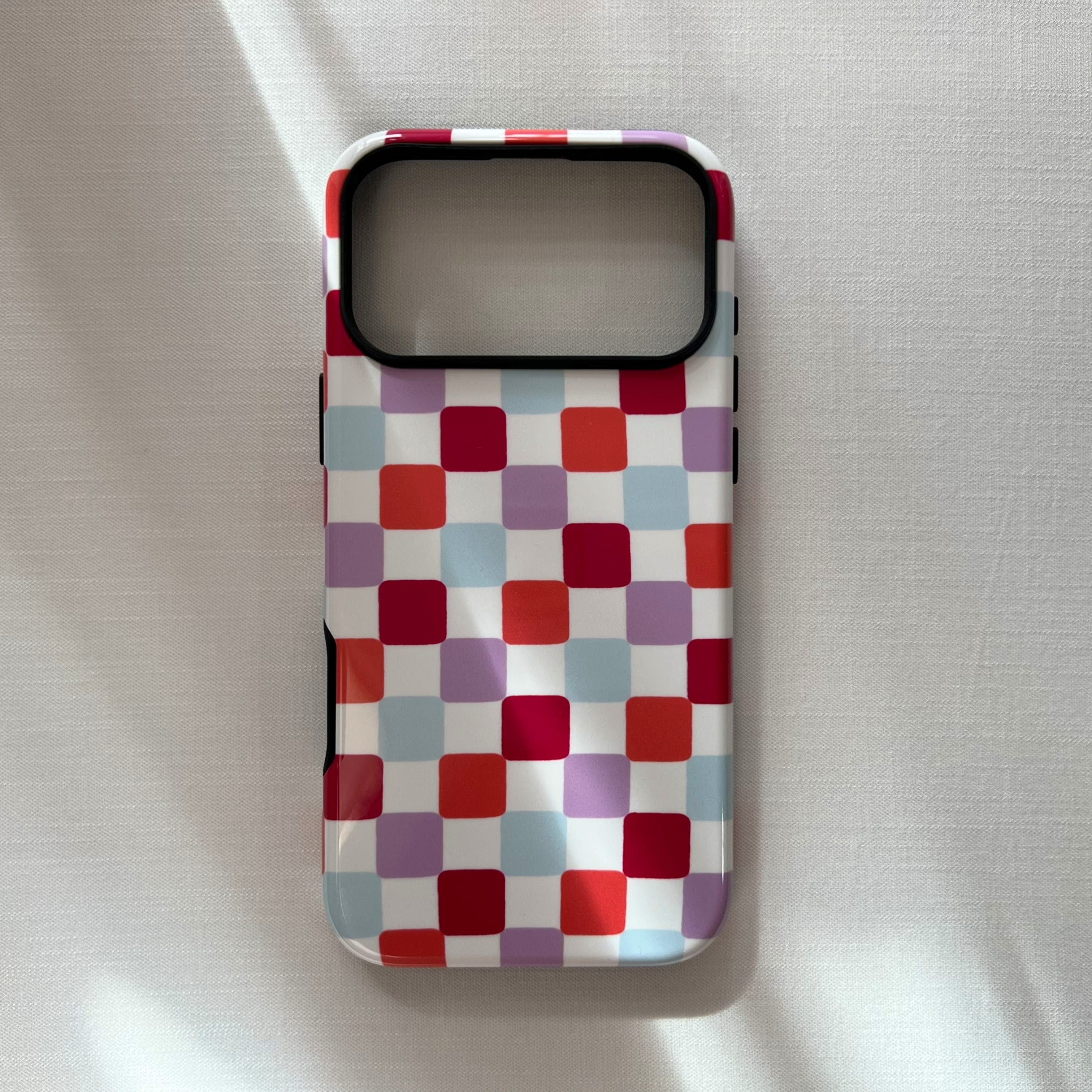Colourful Checkered Phone Case
