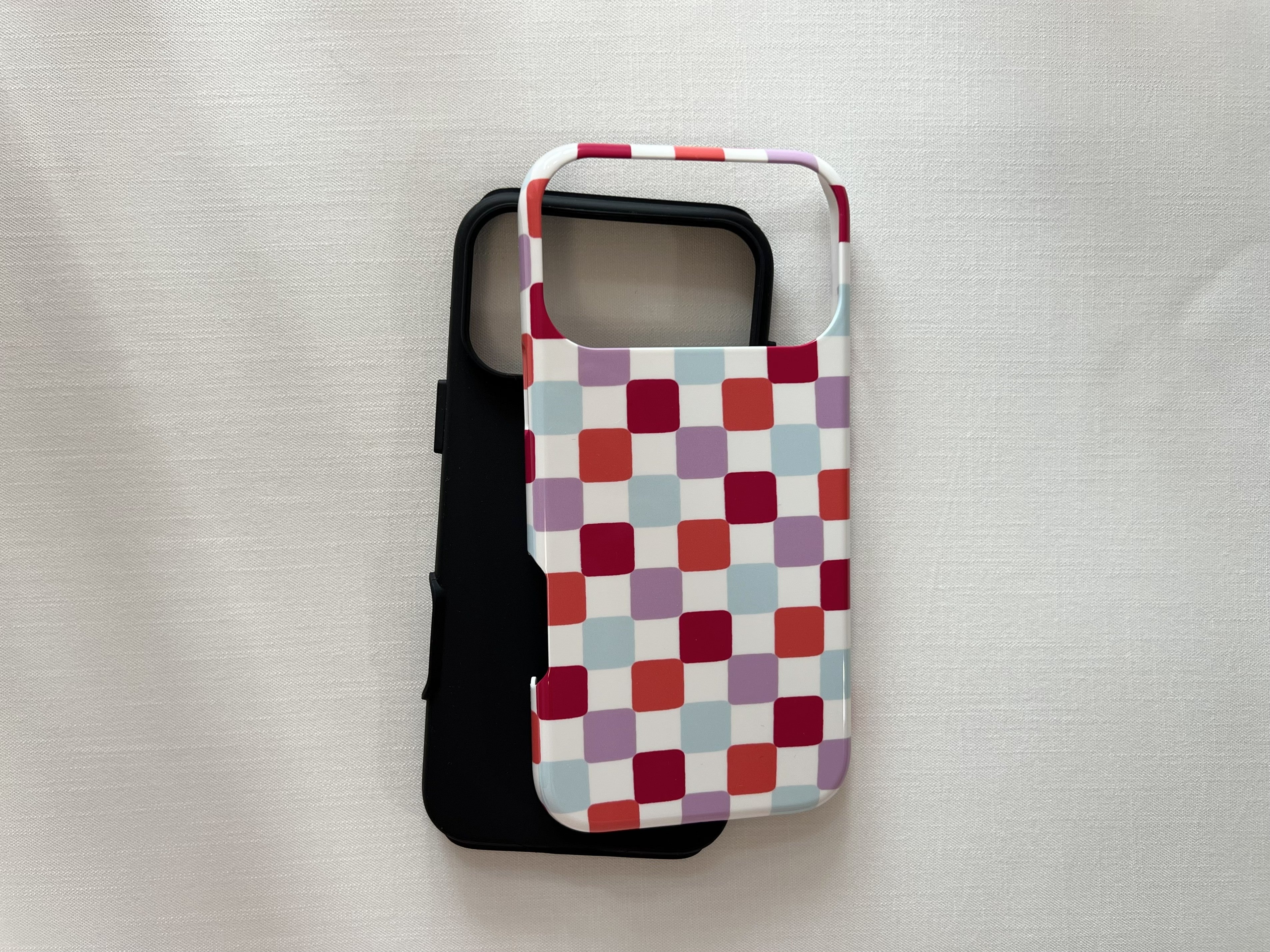 Colourful Checkered Phone Case